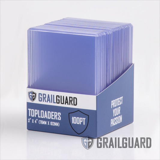 Grail Guard - 100pt Card Toploaders - 3" x 4" (25 pack)