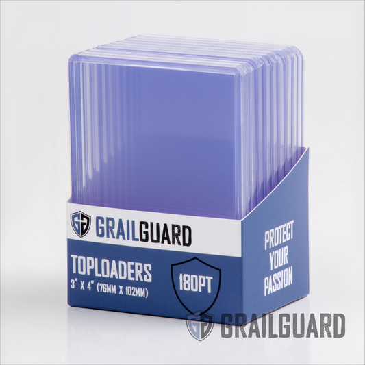 Grail Guard - 180pt Card Toploaders - 3" x 4" (10 pack)