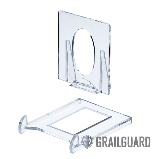 Grail Guard - 2-Piece Card Stands - Single Stand