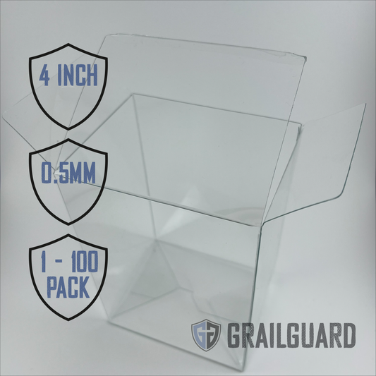 Protectors / Cases for 4" Funko Pop Vinyl 0.5mm Thickness
