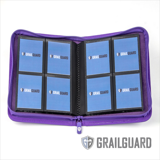 Grail Guard 4-Pocket Premium ZIP Trading Card Binder