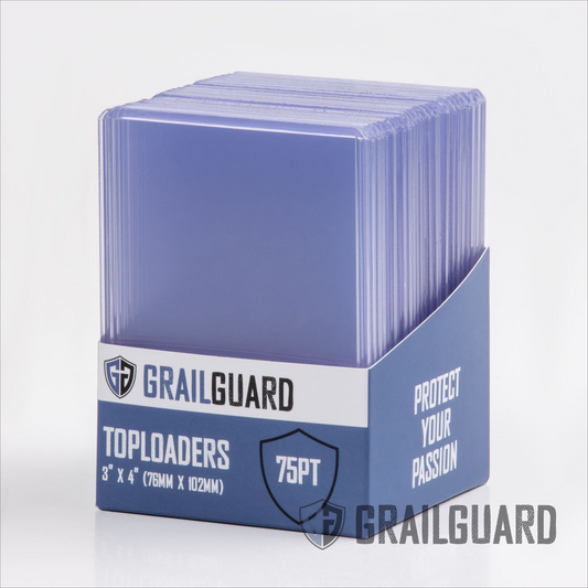 Grail Guard - 75pt Card Toploaders - 3" x 4" (25 pack)