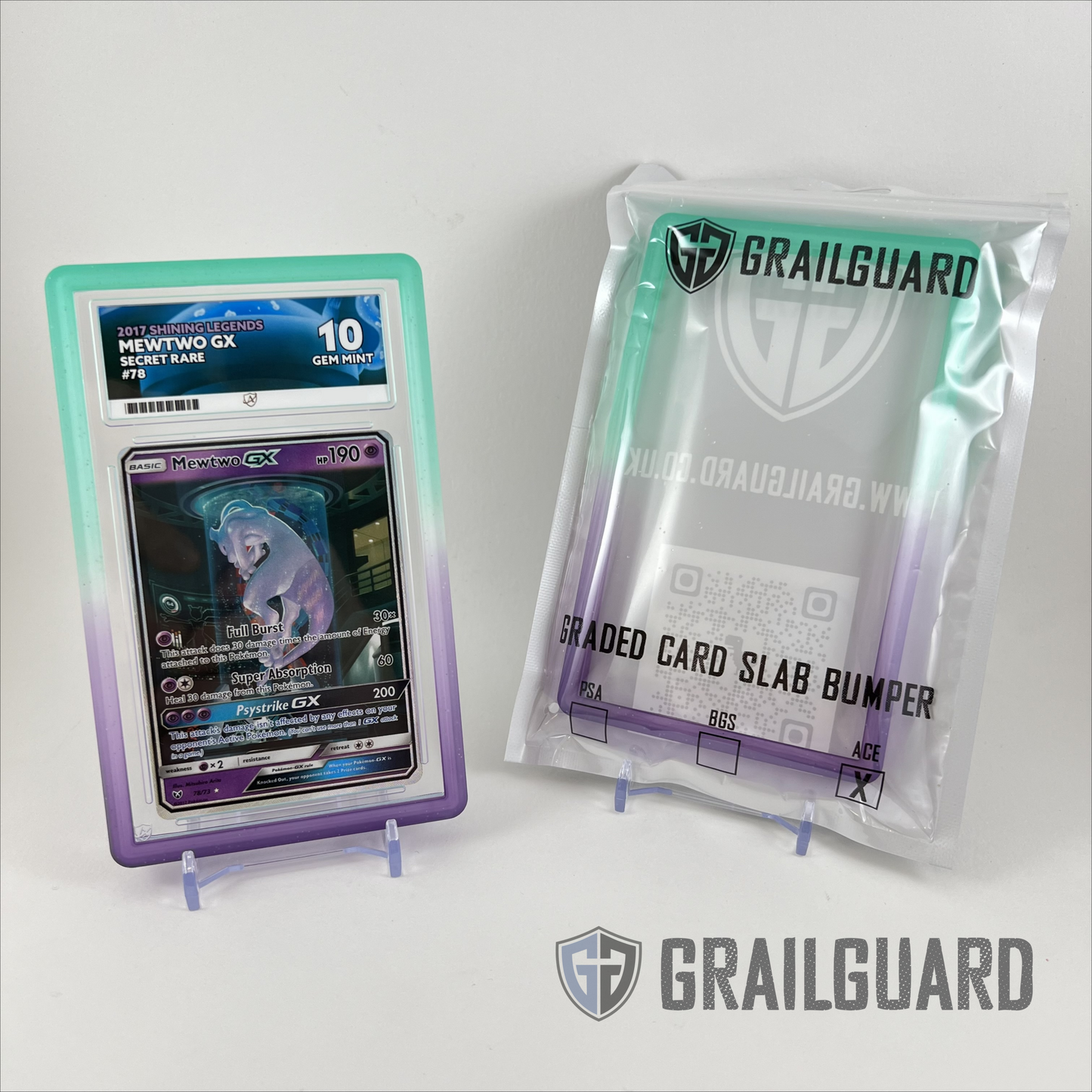Graded Card Slab Bumper Protector Case - BlendIT Range (ACE)