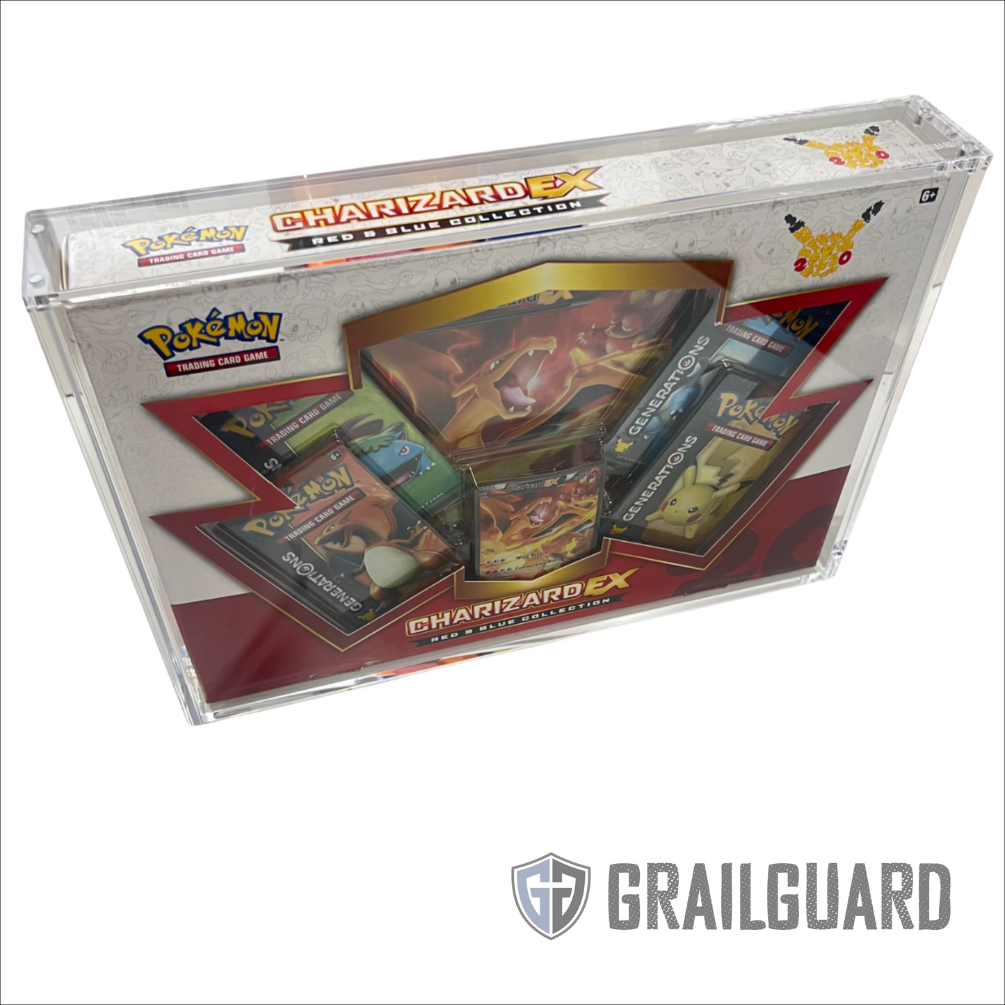 Pokemon Generations Collection Box Premium Acrylic Display Protector Case