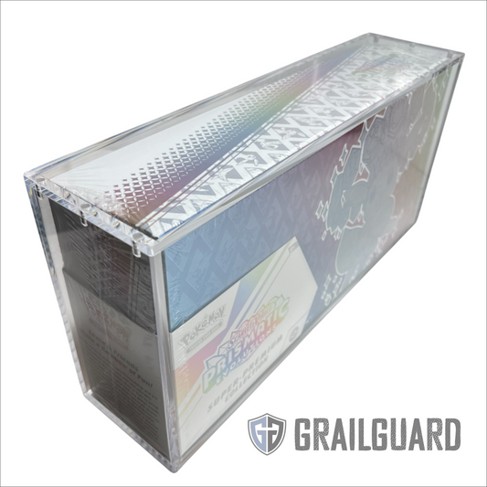 Pokemon Prismatic Evolutions SPC Premium Acrylic Display Protector Case