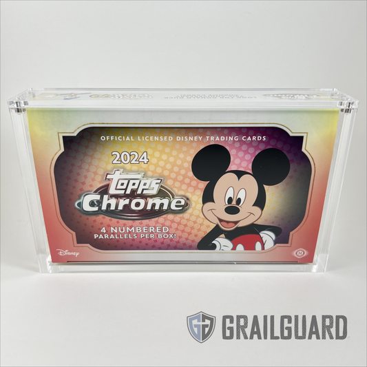Topps Disney Chrome 2024 Hobby Box Premium Acrylic Display Protector Case
