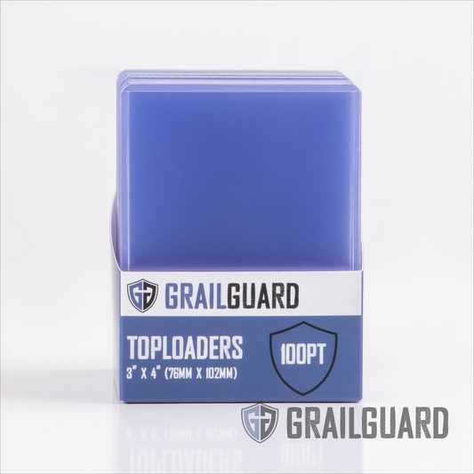 Grail Guard - 100pt Card Toploaders - 3" x 4" (25 pack)