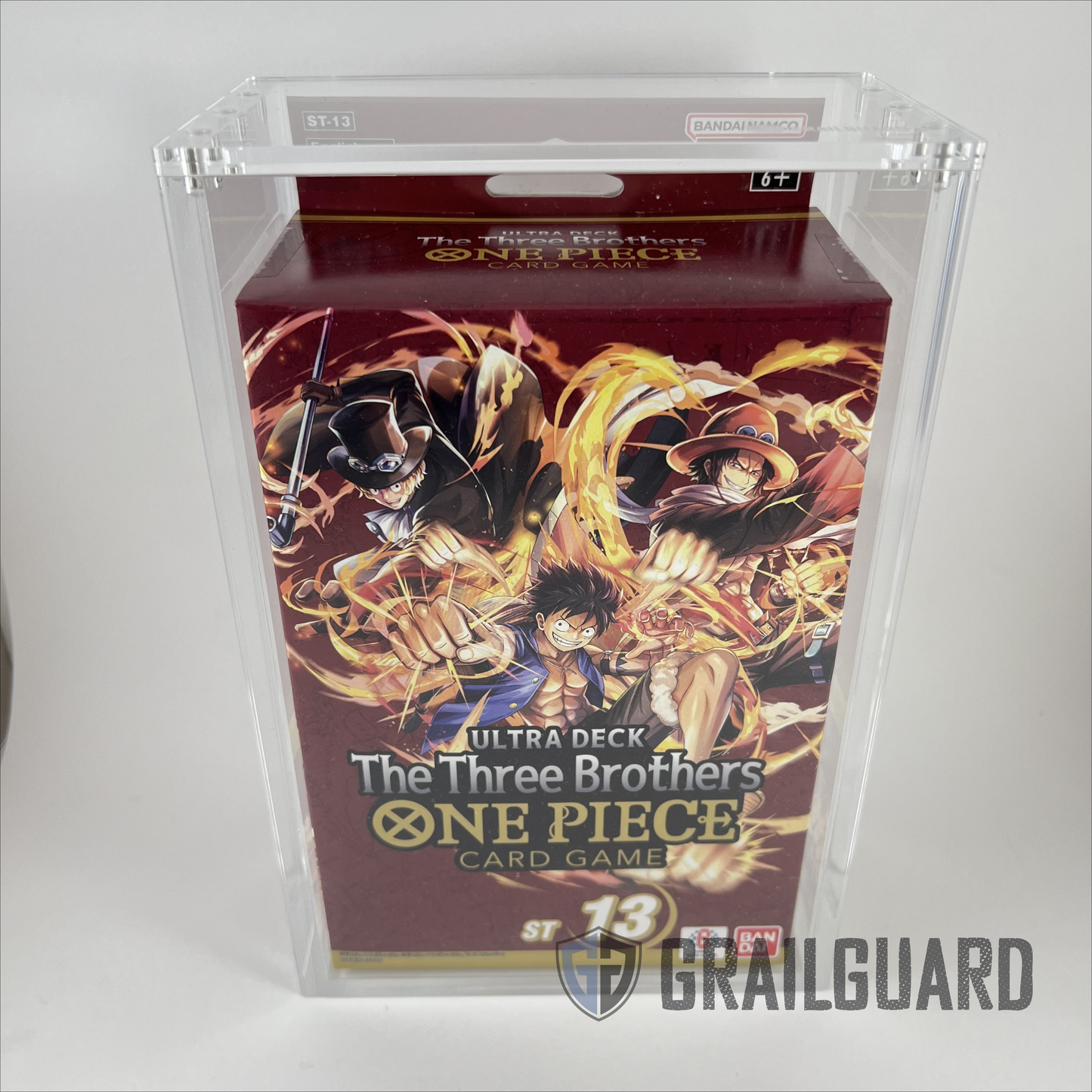 One Piece Ultra Deck ST-10 ST-13 Premium Acrylic Display Protector Case