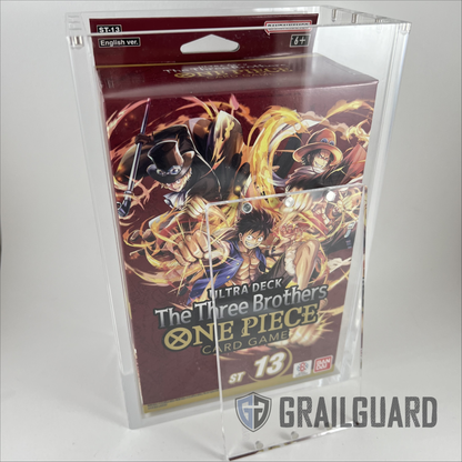 One Piece Ultra Deck ST-10 ST-13 Premium Acrylic Display Protector Case