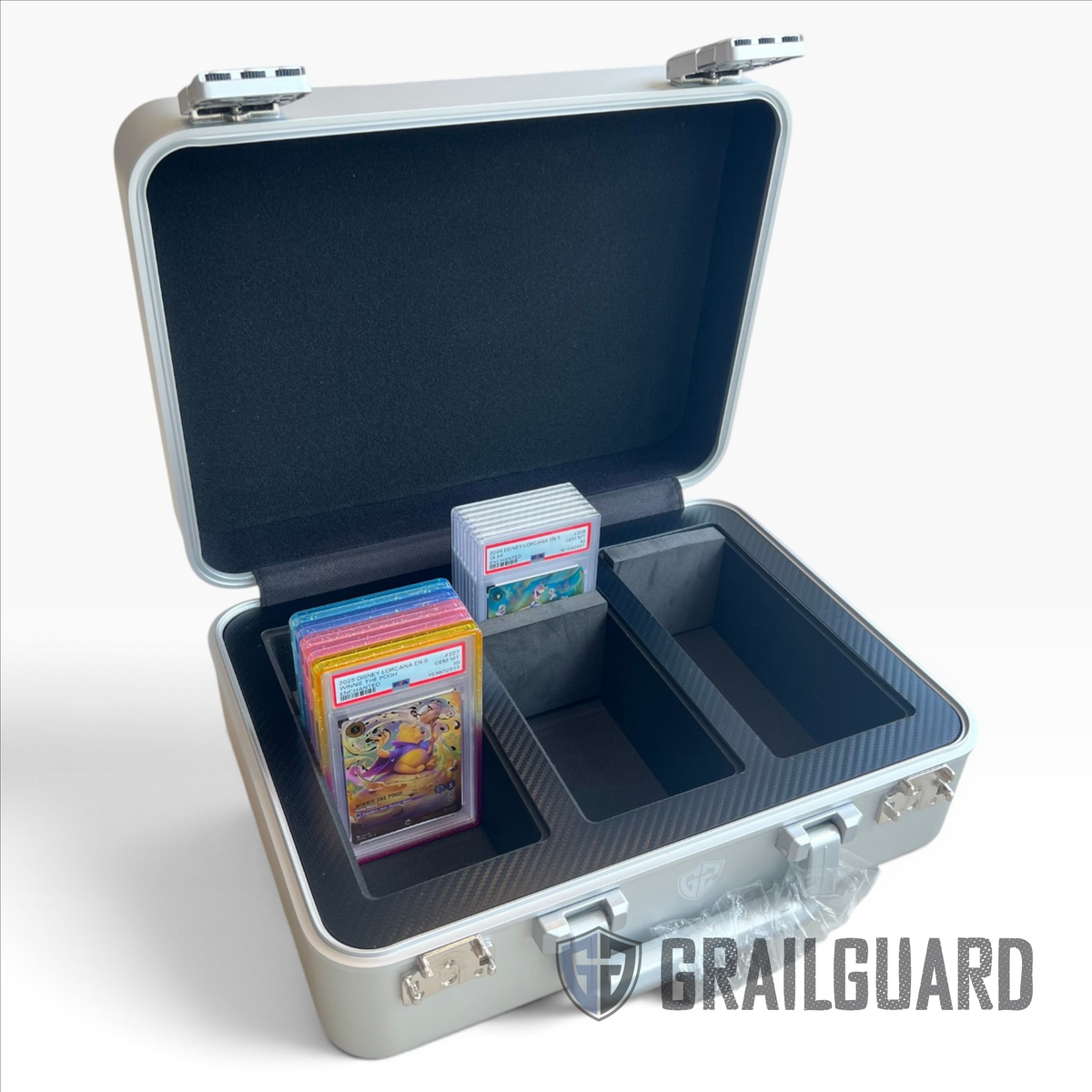 Grail Guard 3-Row Aluminium Alloy Graded Card Carry Case