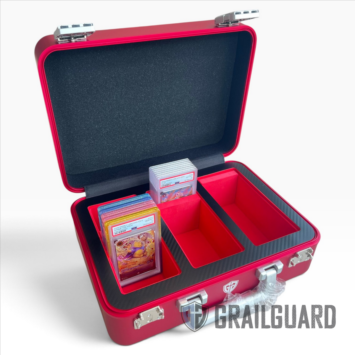 Grail Guard 3-Row Aluminium Alloy Graded Card Carry Case