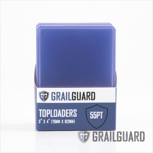Grail Guard - 55pt Card Toploaders - 3" x 4" (25 pack)