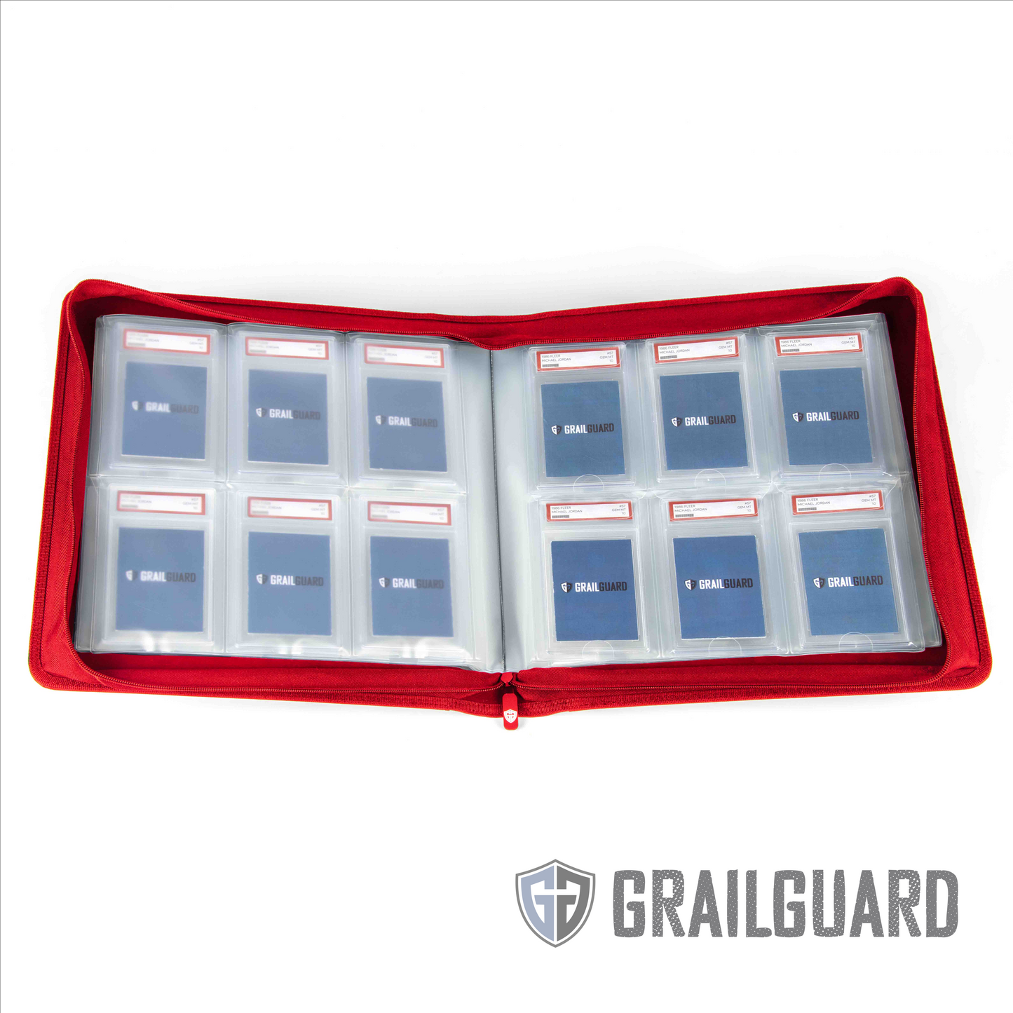Grail Guard 6-Pocket Graded Card Slab ZIP Trading Card Binder