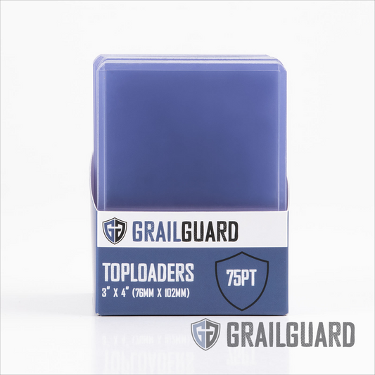 Grail Guard - 75pt Card Toploaders - 3" x 4" (25 pack)