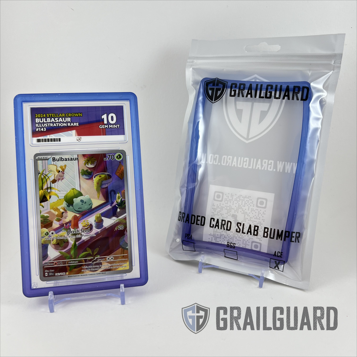 Graded Card Slab Bumper Protector Case - BlendIT Range (ACE) – grailguard
