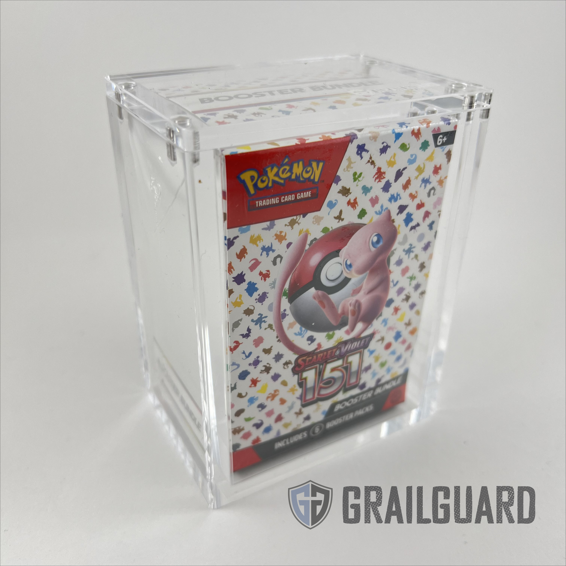 Pokemon Booster Bundle Premium Acrylic Display Protector Case grailguard Pokemon Booster Bundle Premium Acrylic Display Protector Case grailguard