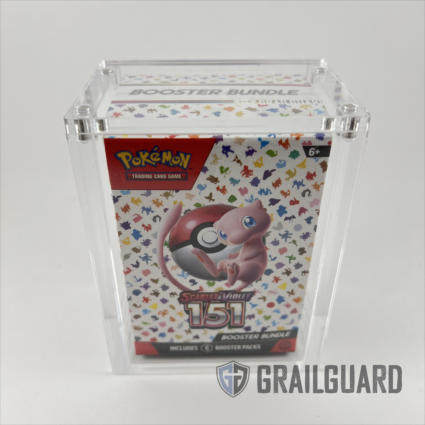 Pokemon Booster Bundle Premium Acrylic Display Protector Case