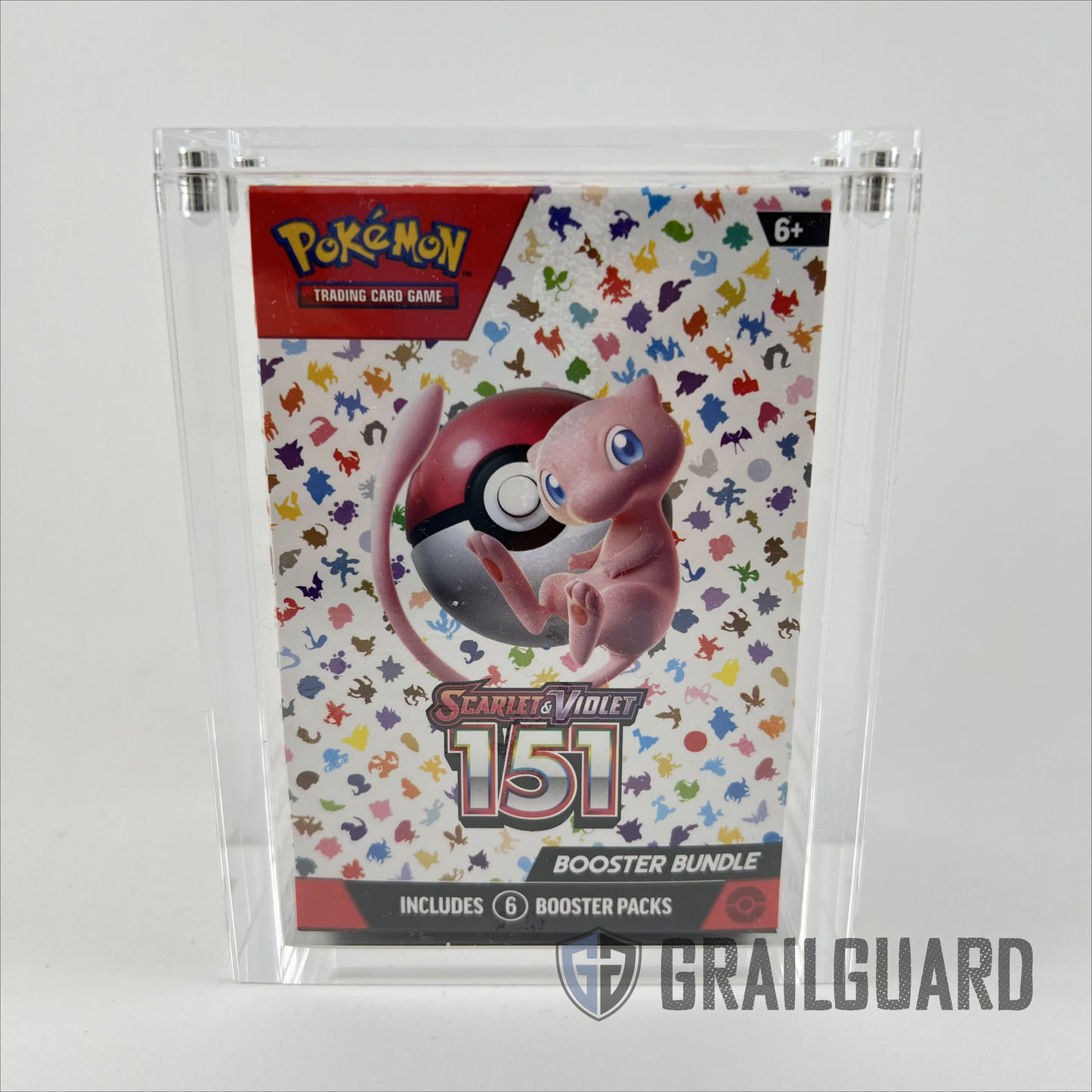 Pokemon Booster Bundle Premium Acrylic Display Protector Case