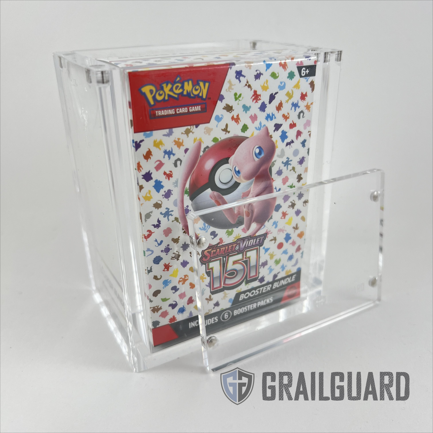 Pokemon Booster Bundle Premium Acrylic Display Protector Case