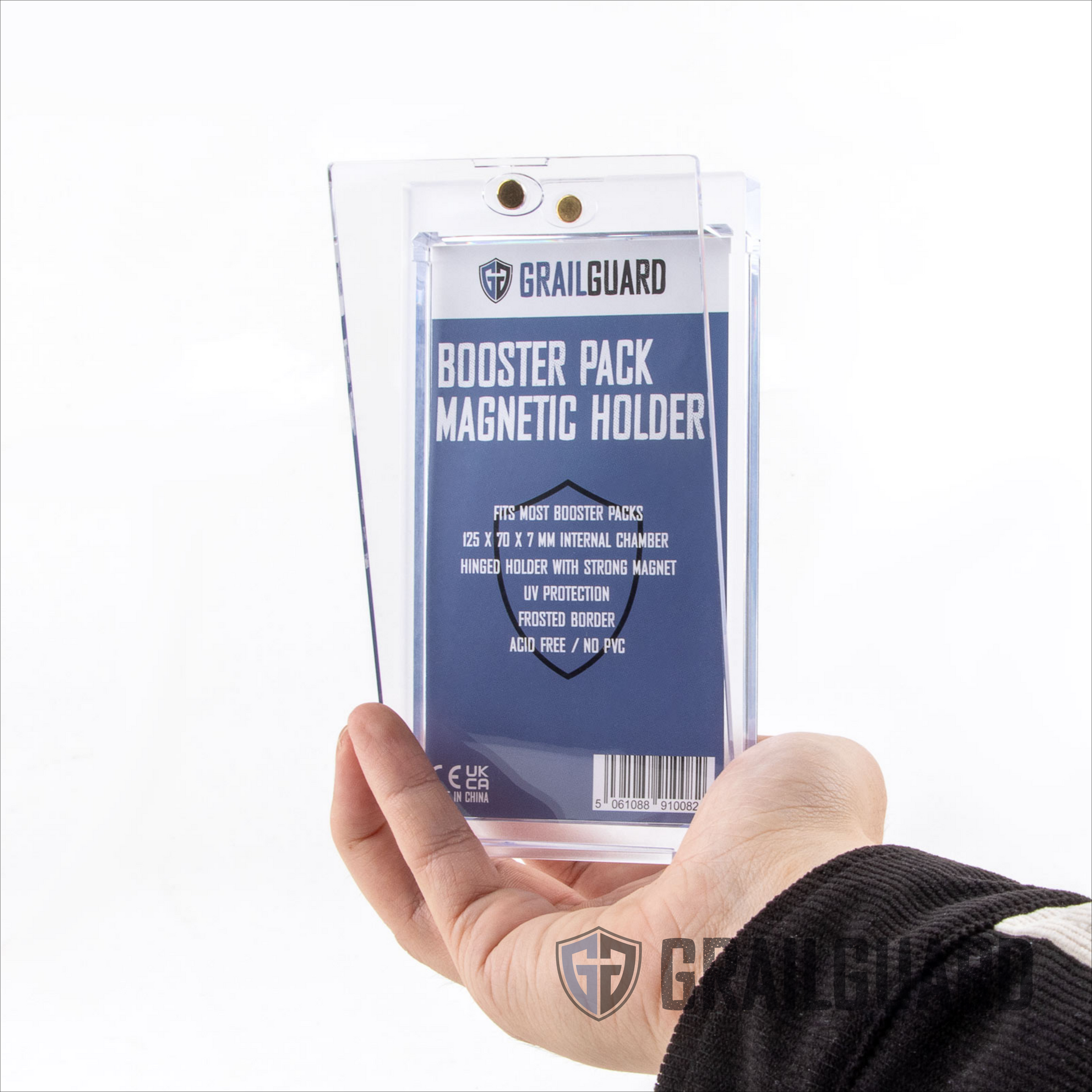 CSP Clear Magnetic Booster Pack Holder - One Touch Case For Standard Gaming Cards CSP Clear Magnetic Booster Pack Holder - One Touch Case For Standard Gaming Cards