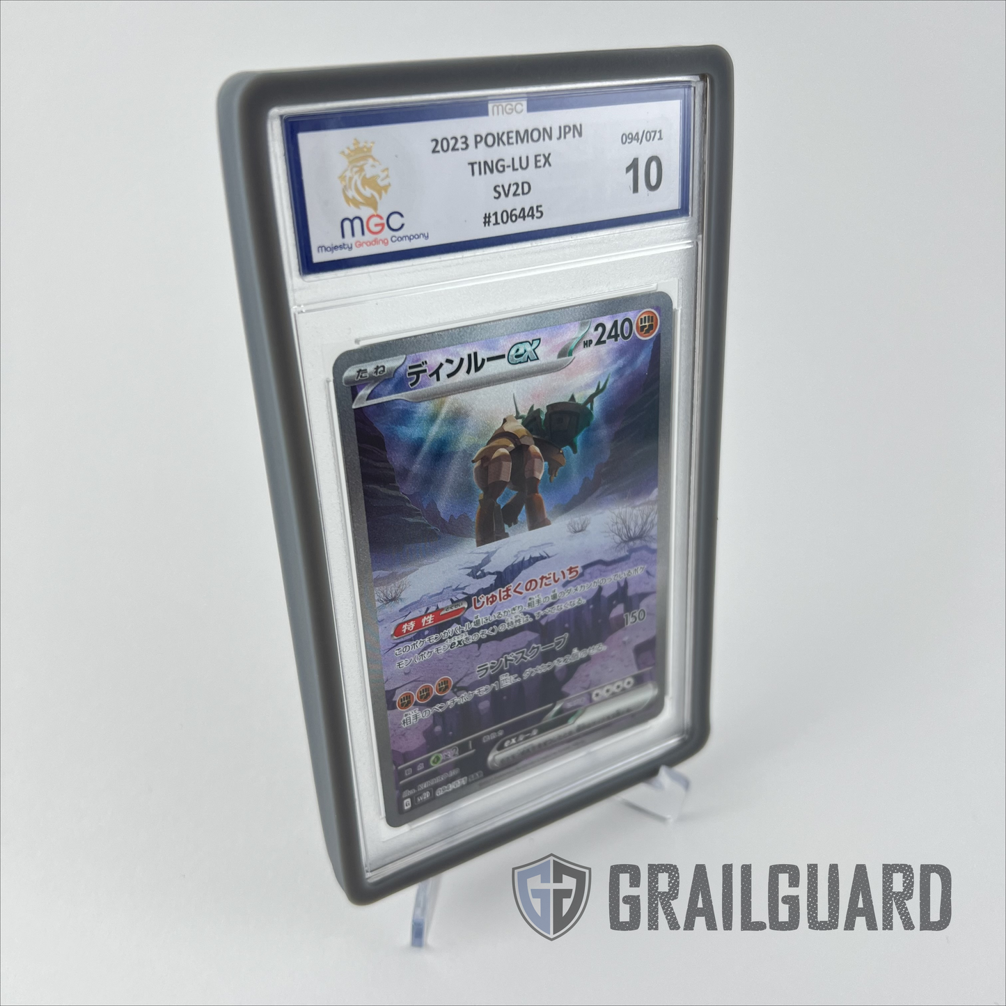 Silicone Graded Card Slab Protector Case Bumper for PSA MGC - 8 colours