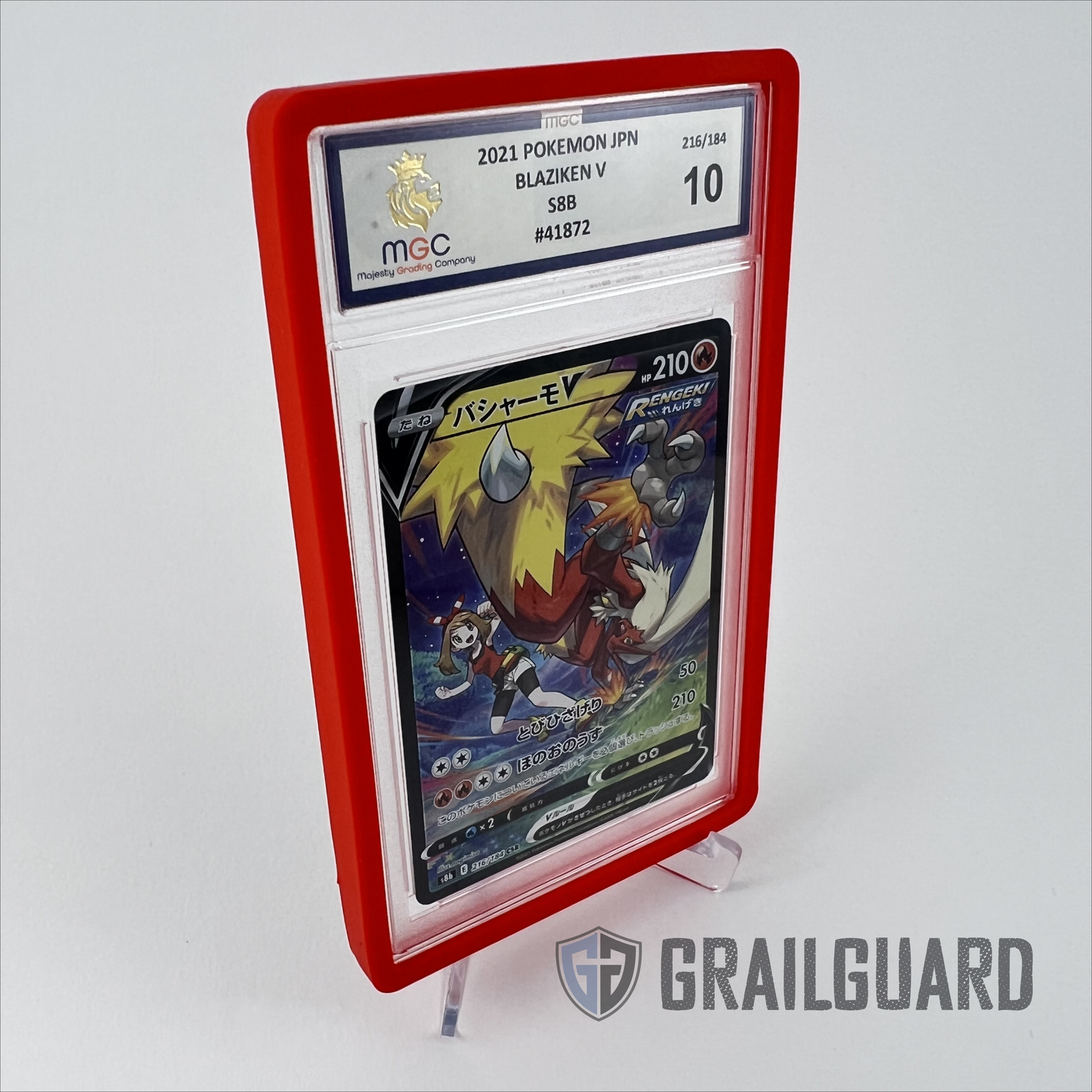 Silicone Graded Card Slab Protector Case Bumper for PSA MGC - 8 colours