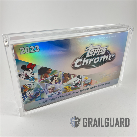 Disney 100 Topps Chrome Hobby Box Premium Acrylic Display Protector Case