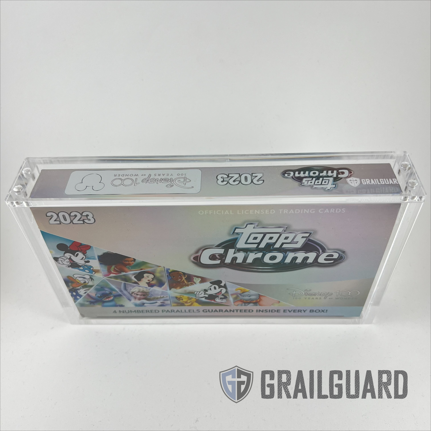 Disney 100 Topps Chrome Hobby Box Premium Acrylic Display Protector Case