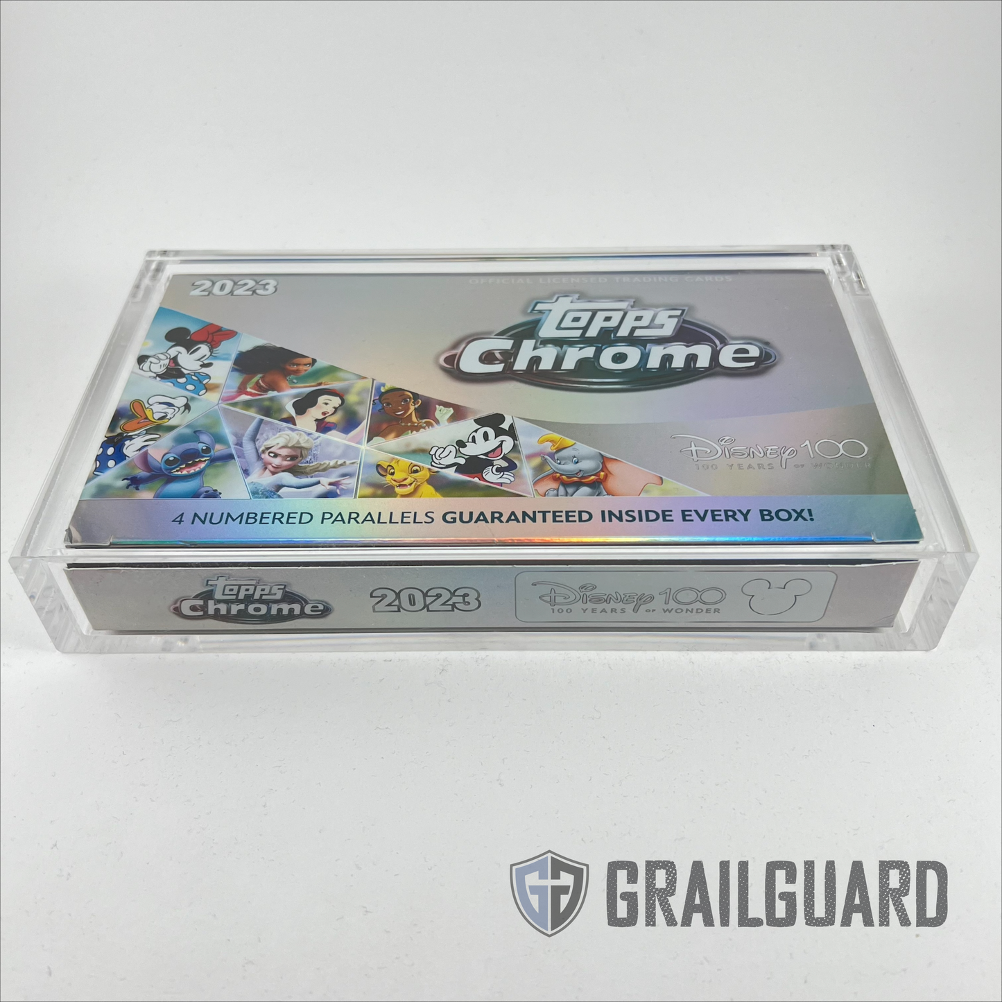 Disney 100 Topps Chrome Hobby Box Premium Acrylic Display Protector Case