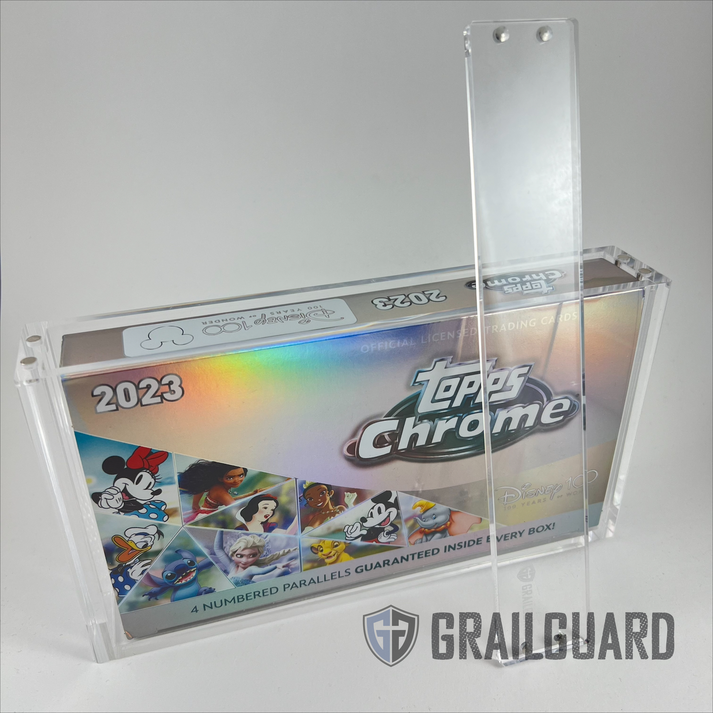 Disney 100 Topps Chrome Hobby Box Premium Acrylic Display Protector Case