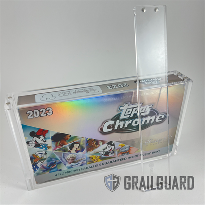 Disney 100 2023 Topps Chrome Hobby Box Premium Acrylic Display Protector Case