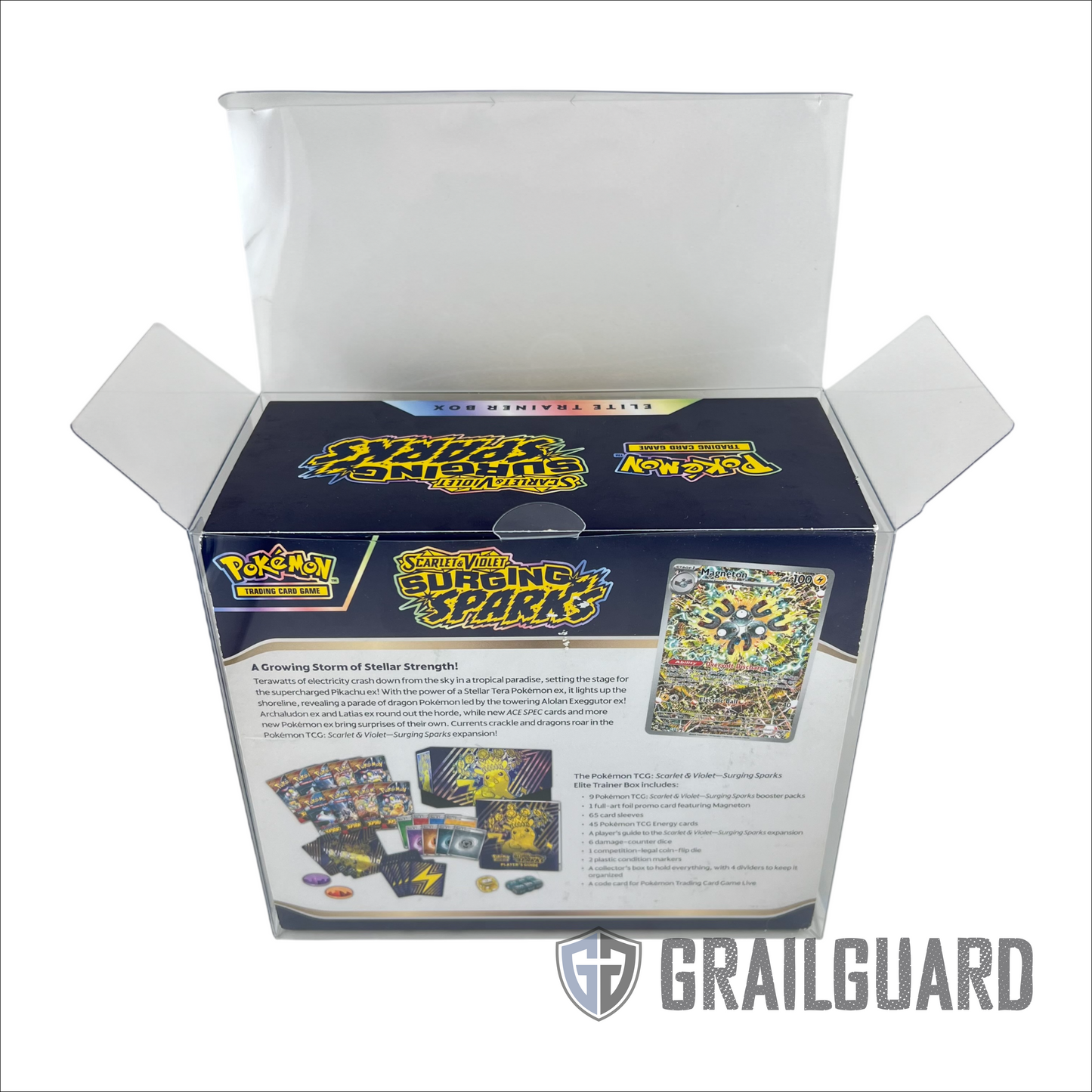 Protector / Case for Pokemon Elite Trainer Box ETB 0.5mm Thickness