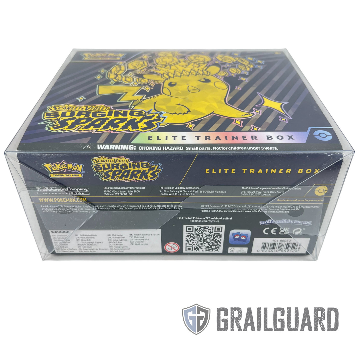 Protector / Case for Pokemon Elite Trainer Box ETB 0.5mm Thickness