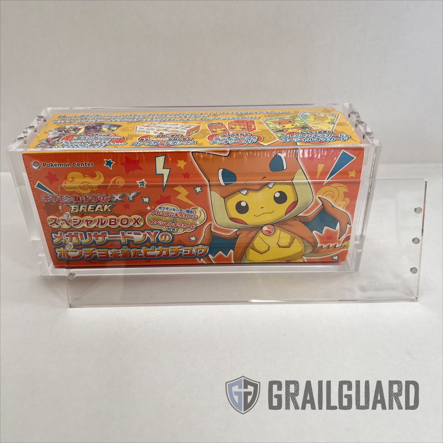 Pokemon Centre Japanese Special Poncho Premium Acrylic Display Protector Case