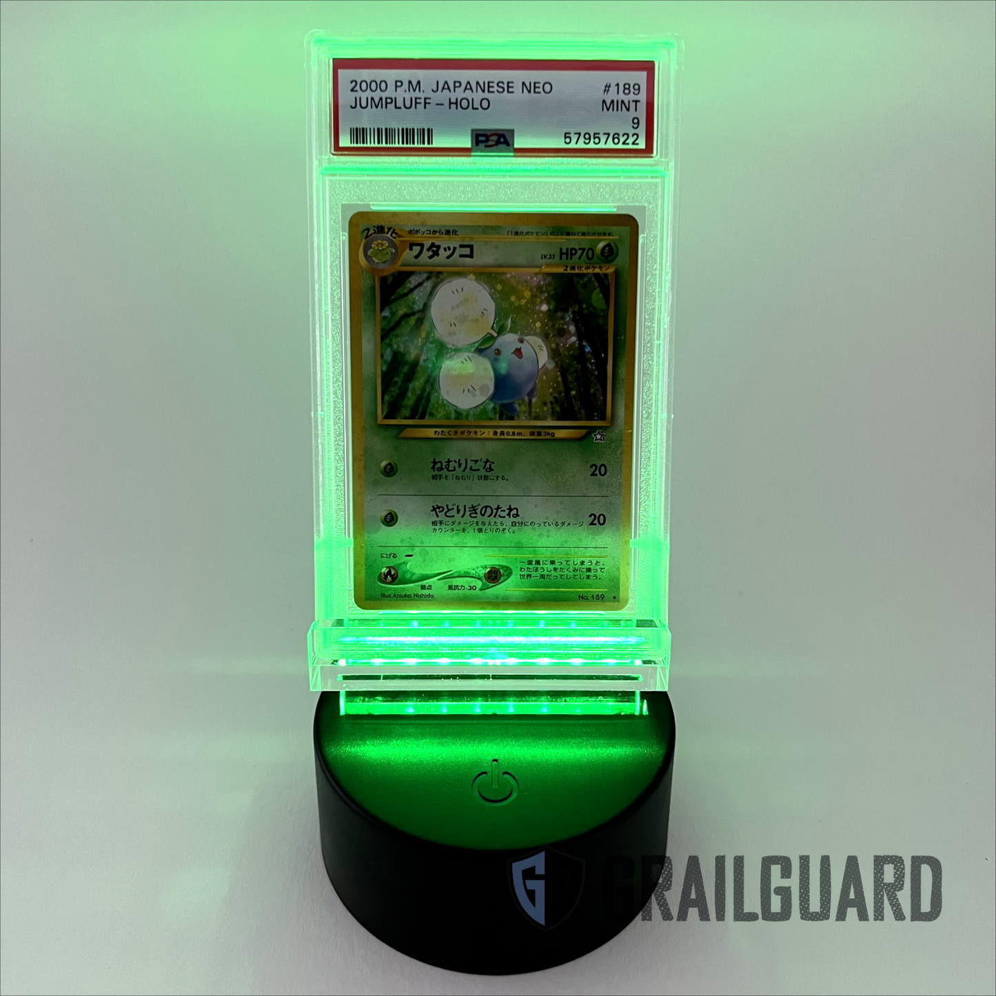 LED Display Stand For Single Graded Card or Mag PSA CGC MGC BGC