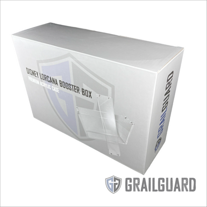 Disney Lorcana Booster Box Premium Acrylic Display Protector Case grailguard Disney Lorcana Booster Box Premium Acrylic Display Protector Case grailguard