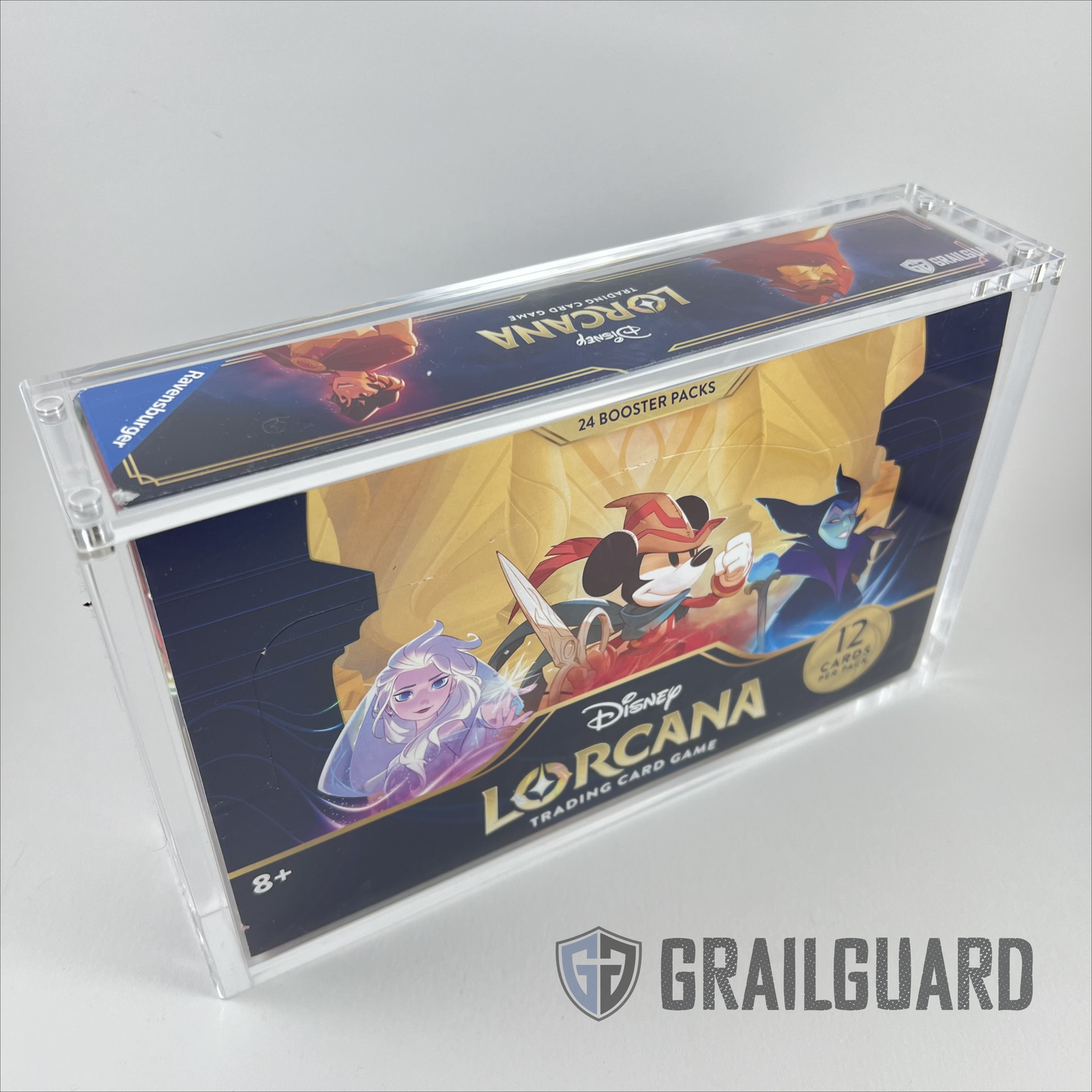 Disney Lorcana Booster Box Premium Acrylic Display Protector Case