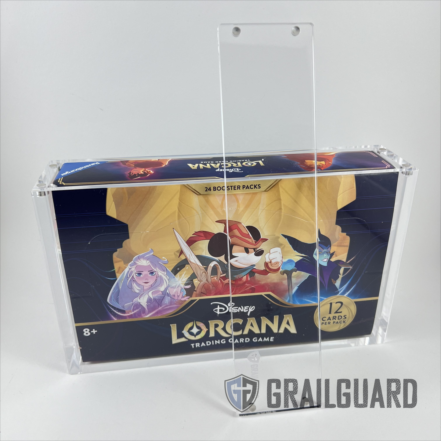 Disney Lorcana Booster Box Premium Acrylic Display Protector Case