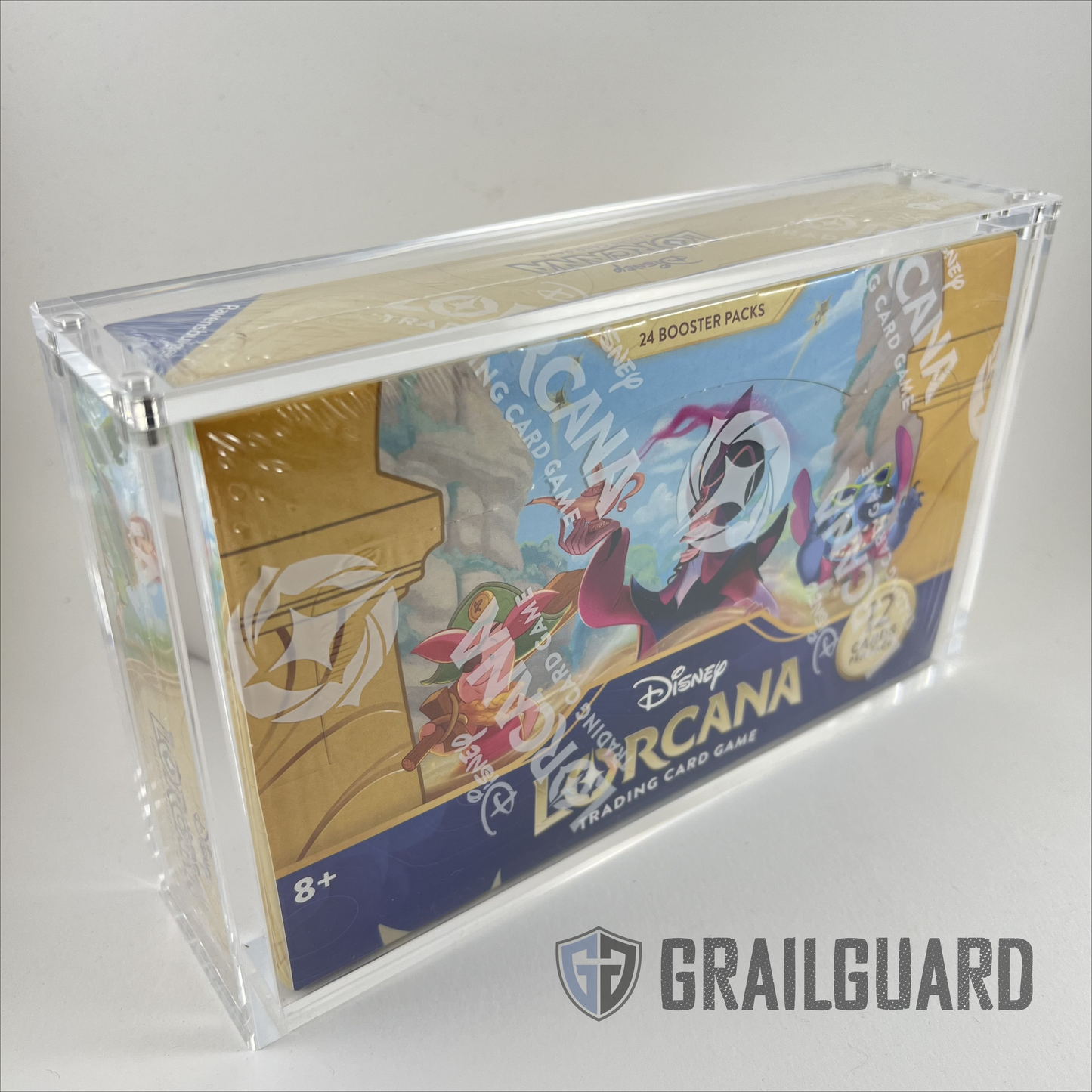 Disney Lorcana Booster Box Premium Acrylic Display Protector Case