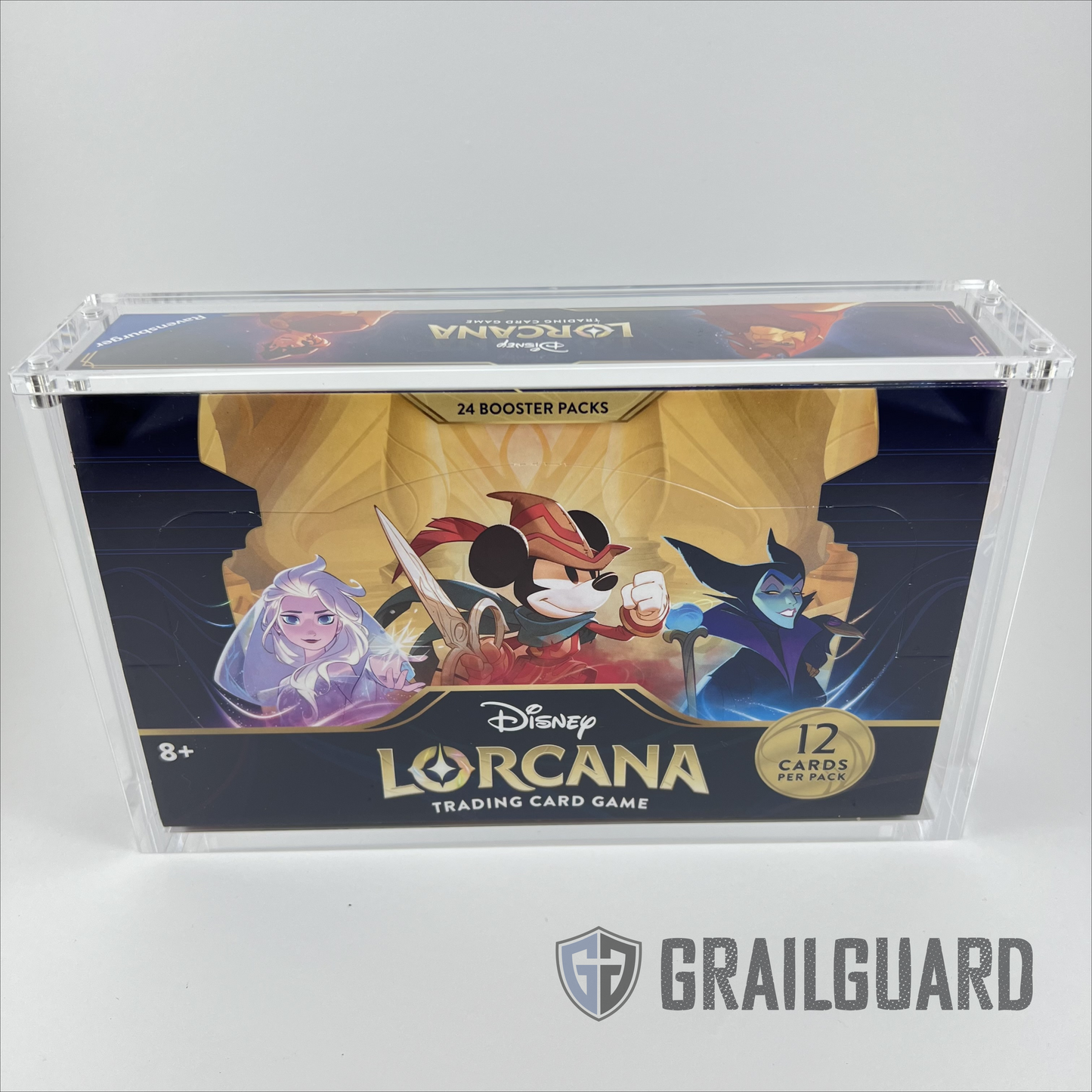 Disney Lorcana Booster Box Premium Acrylic Display Protector Case