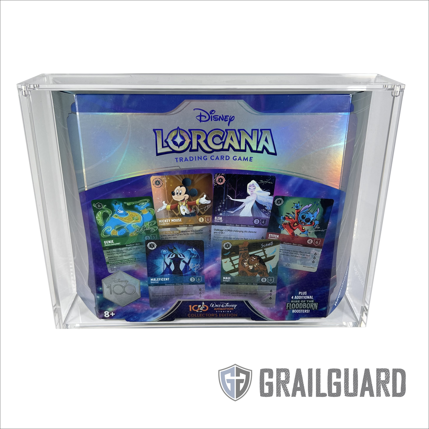 Disney Lorcana Gift Set Premium Acrylic Display Protector Case