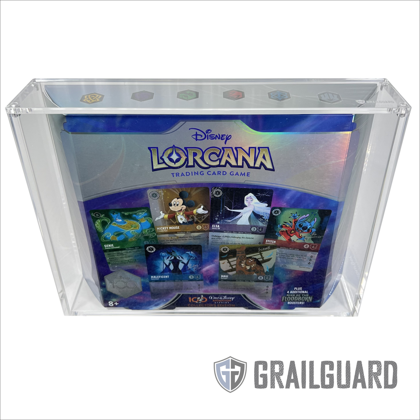 Disney Lorcana Gift Set Premium Acrylic Display Protector Case