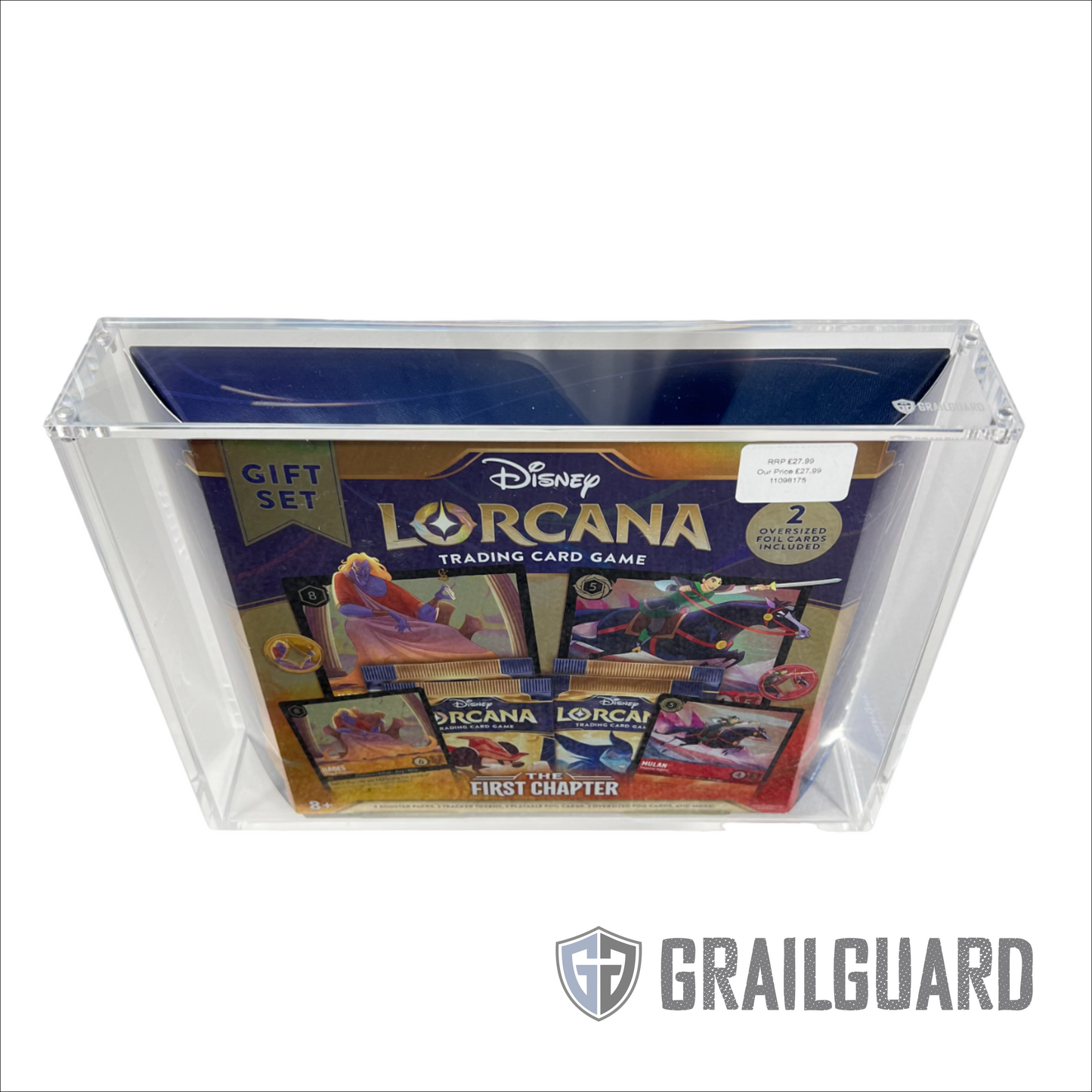 Disney Lorcana Gift Set Premium Acrylic Display Protector Case