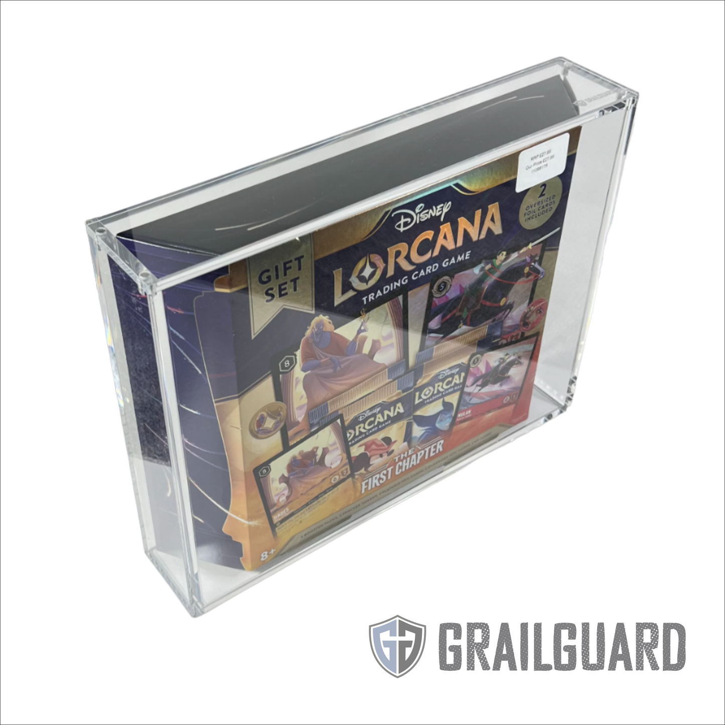 Disney Lorcana Gift Set Premium Acrylic Display Protector Case