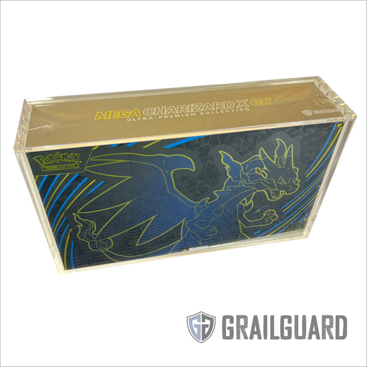 Pokemon Mega Charizard X Ultra Premium Collection UPC Premium Acrylic Display Protector Case