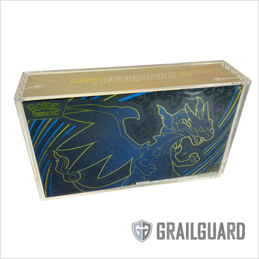 Pokemon Mega Charizard X Ultra Premium Collection UPC Premium Acrylic Display Protector Case