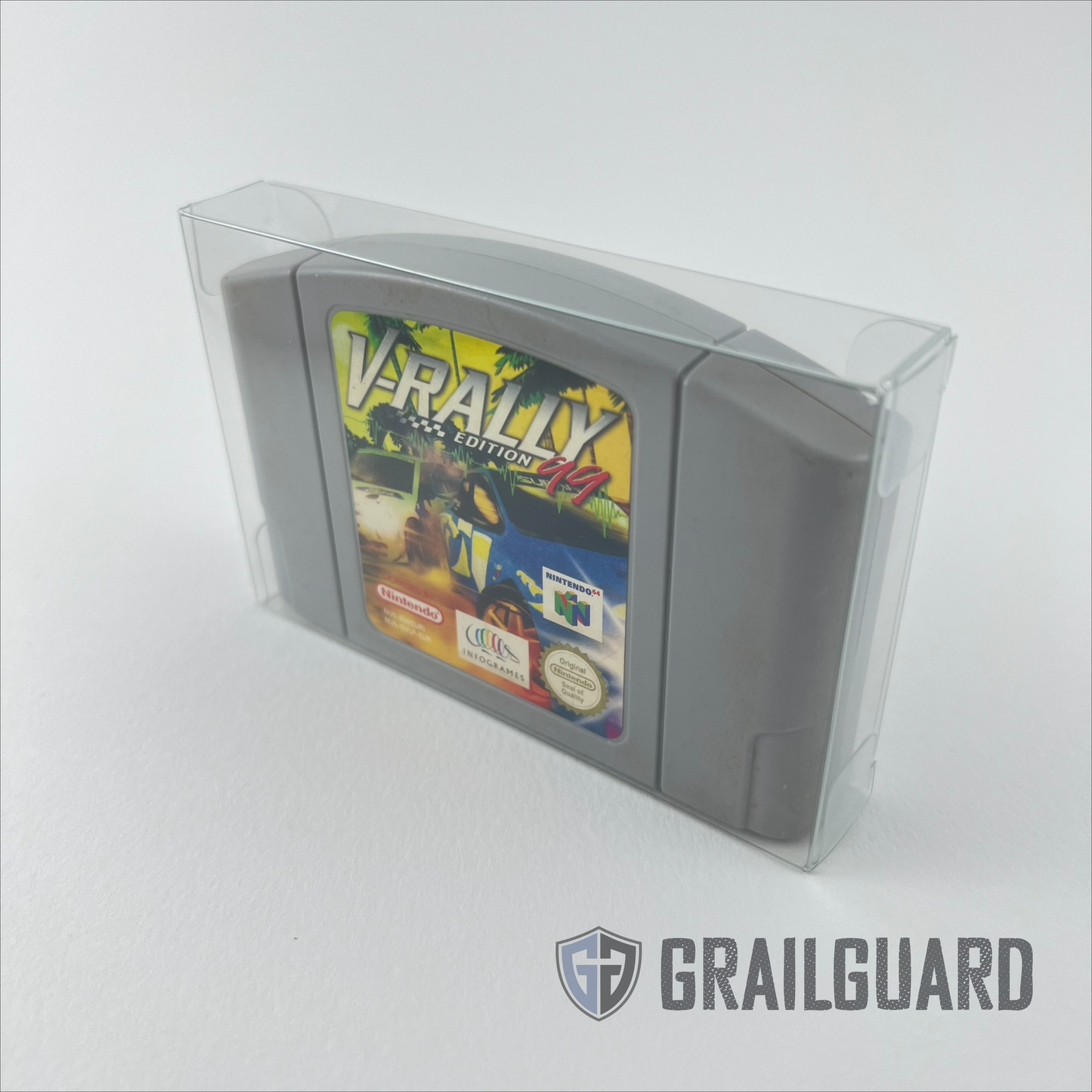 Nintendo N64 Cartridge Cart Game Protector / Case 0.5mm Thickness (1-100 pack)