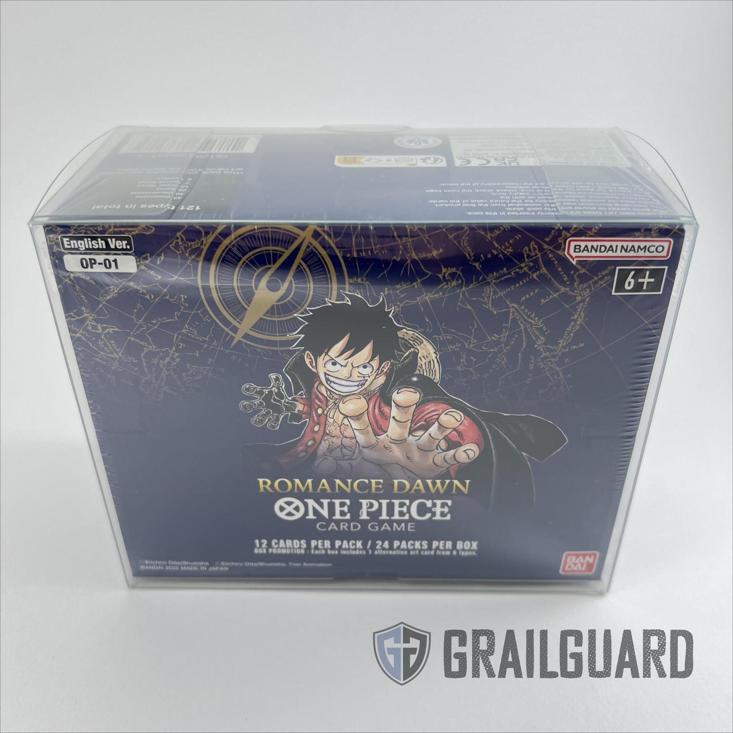 Protector / Case for One Piece Booster Box 0.5mm (1-20 pack) NEW/REPRINT SIZE