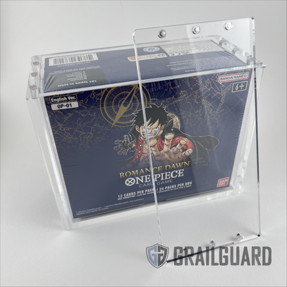 One Piece English Booster Box Acrylic Display Protector Case All Sizes OP01-08