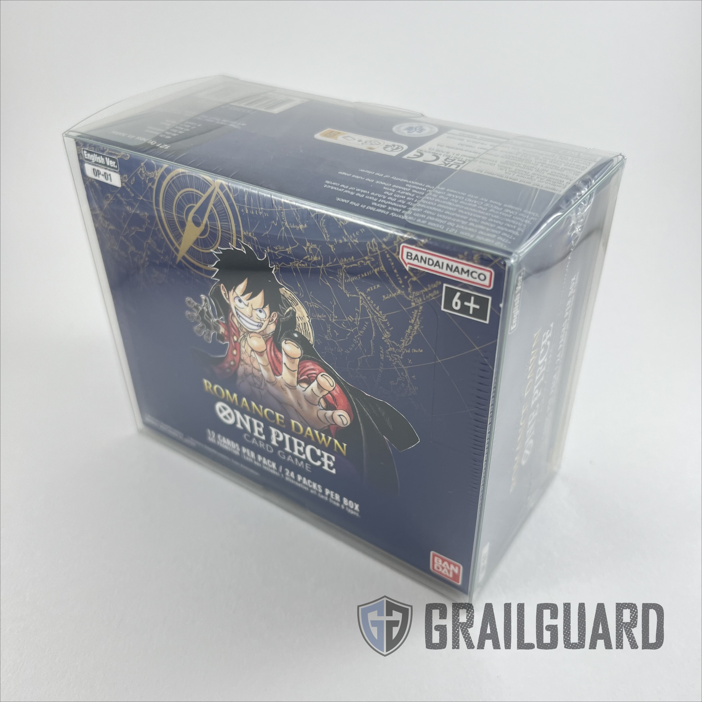 Protector / Case for One Piece Booster Box 0.5mm (1-20 pack) NEW/REPRINT SIZE